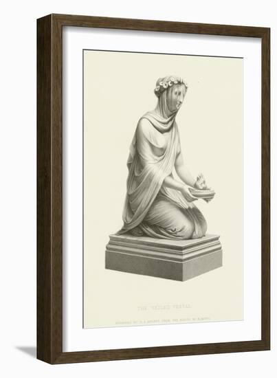 The Veiled Vestal-Raffaello Monti-Framed Giclee Print