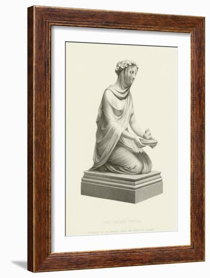 The Veiled Vestal-Raffaello Monti-Framed Giclee Print