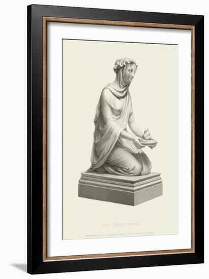 The Veiled Vestal-Raffaello Monti-Framed Giclee Print