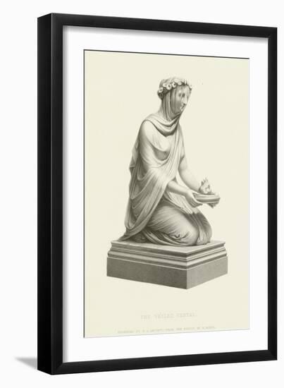 The Veiled Vestal-Raffaello Monti-Framed Giclee Print