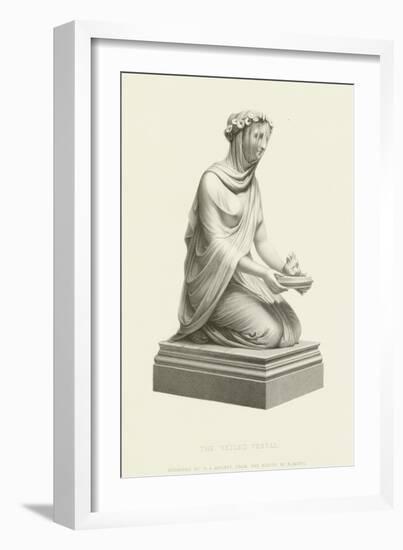 The Veiled Vestal-Raffaello Monti-Framed Giclee Print