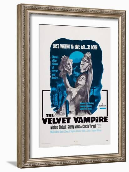 The Velvet Vampire-null-Framed Premium Giclee Print