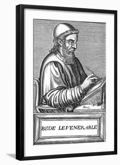 The Venerable Bede (C673-73), Anglo-Saxon Theologian, Scholar and Historian, C1584-null-Framed Giclee Print