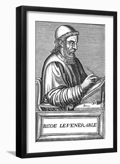 The Venerable Bede (C673-73), Anglo-Saxon Theologian, Scholar and Historian, C1584-null-Framed Giclee Print