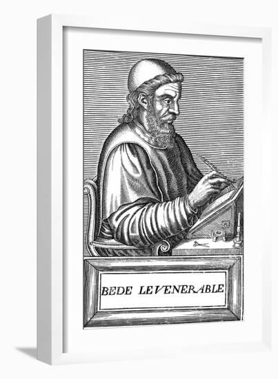 The Venerable Bede (C673-73), Anglo-Saxon Theologian, Scholar and Historian, C1584-null-Framed Giclee Print