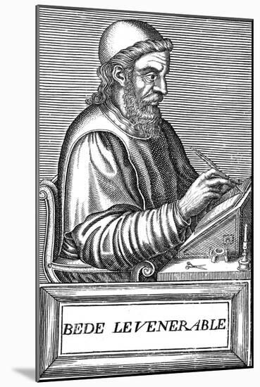 The Venerable Bede (C673-73), Anglo-Saxon Theologian, Scholar and Historian, C1584-null-Mounted Giclee Print