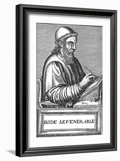 The Venerable Bede (C673-73), Anglo-Saxon Theologian, Scholar and Historian, C1584-null-Framed Giclee Print