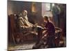 The Venerable Bede Translating the Last Chapter of St John, 1926-James Doyle Penrose-Mounted Giclee Print