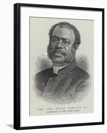 The Venerable Henry Johnson, Ma, Archdeacon of the Upper Niger-null-Framed Giclee Print