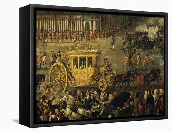 The Venetian Ambassador Duodo's Visit to Quirinal Palace-null-Framed Premier Image Canvas