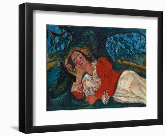 The Venetian Woman, C. 1926-Chaim Soutine-Framed Giclee Print