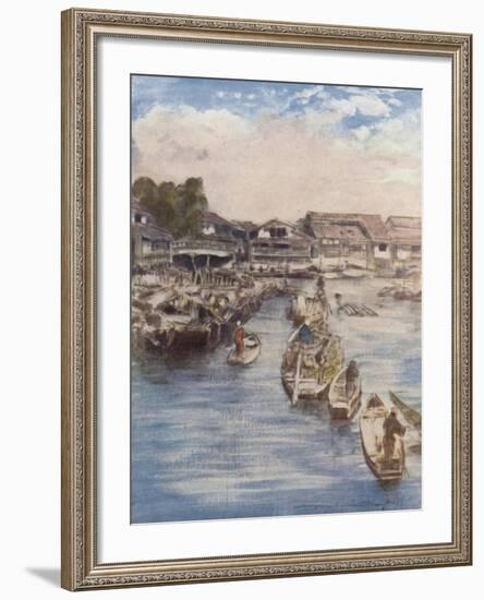 The Venice of Japan-Mortimer Ludington Menpes-Framed Giclee Print