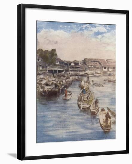 The Venice of Japan-Mortimer Ludington Menpes-Framed Giclee Print
