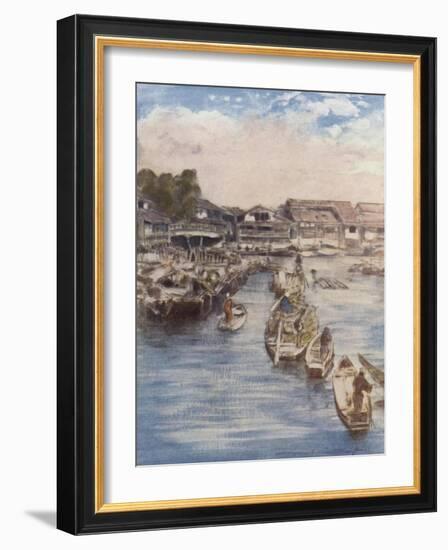 The Venice of Japan-Mortimer Ludington Menpes-Framed Giclee Print