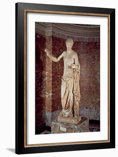 The Venus of Arles, Roman Copy of a Greek Original, C.30 Bc-14 Ad (Marble)-Praxiteles-Framed Giclee Print