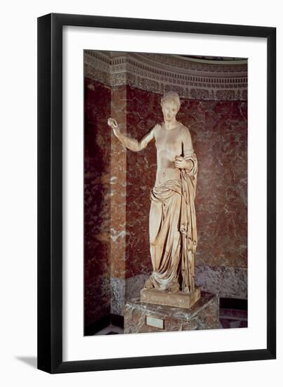 The Venus of Arles, Roman Copy of a Greek Original, C.30 Bc-14 Ad (Marble)-Praxiteles-Framed Giclee Print