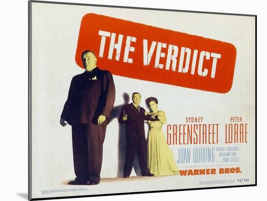 The Verdict, 1946-null-Mounted Art Print