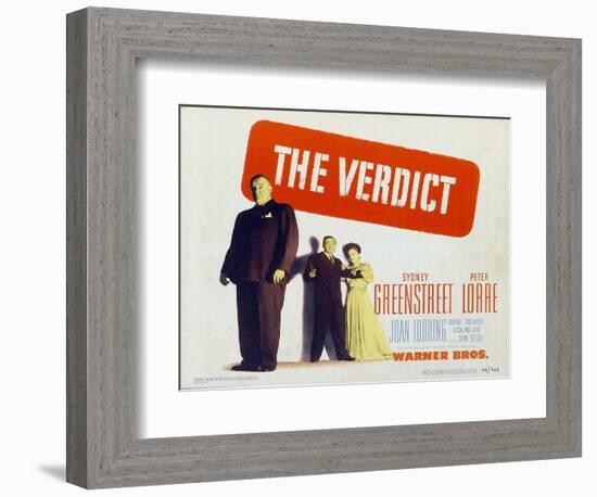 The Verdict, 1946-null-Framed Premium Giclee Print