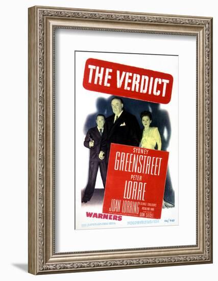 The Verdict - Movie Poster Reproduction-null-Framed Photo