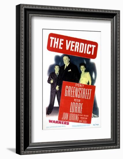 The Verdict - Movie Poster Reproduction-null-Framed Photo