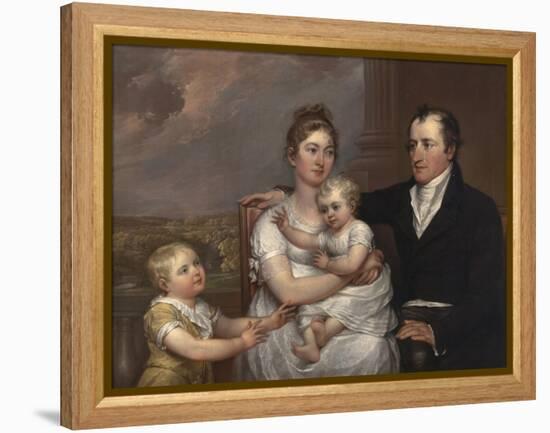 The Vernet Family, 1806-John Trumbull-Framed Premier Image Canvas