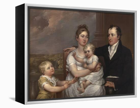 The Vernet Family, 1806-John Trumbull-Framed Premier Image Canvas