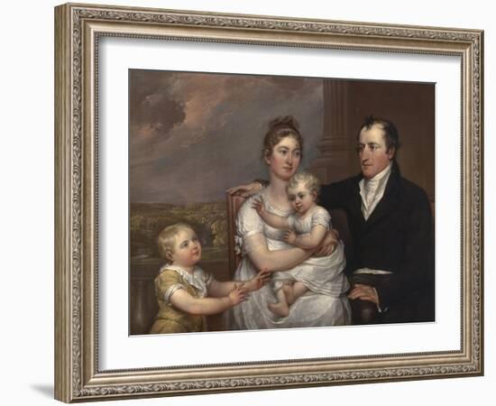 The Vernet Family, 1806-John Trumbull-Framed Giclee Print