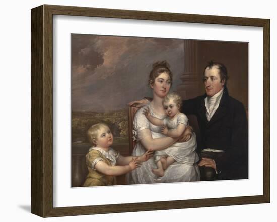 The Vernet Family, 1806-John Trumbull-Framed Giclee Print