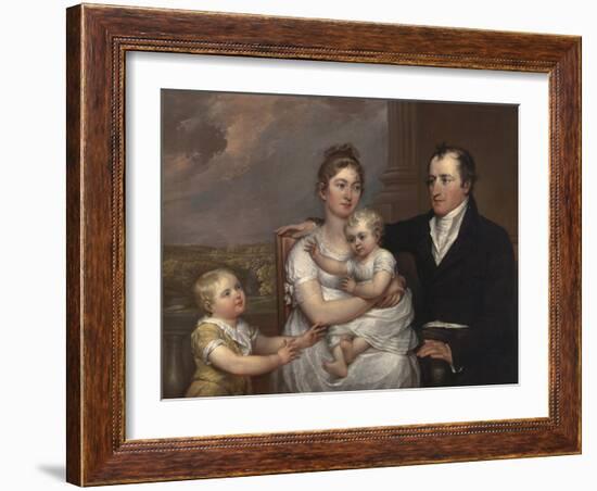 The Vernet Family, 1806-John Trumbull-Framed Giclee Print