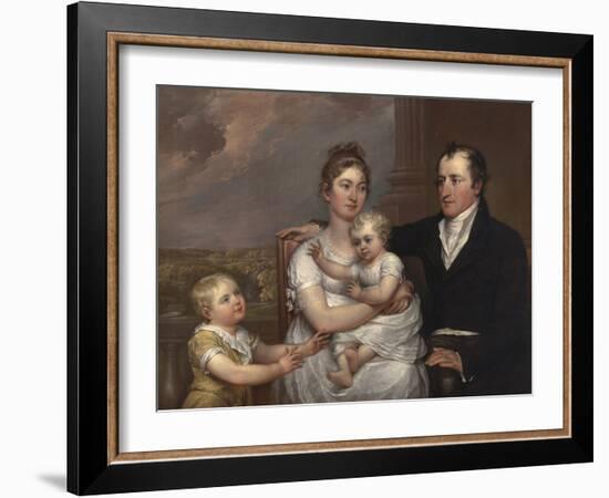 The Vernet Family, 1806-John Trumbull-Framed Giclee Print