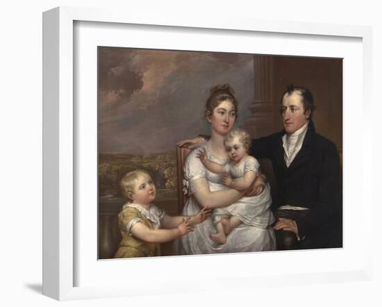 The Vernet Family, 1806-John Trumbull-Framed Giclee Print