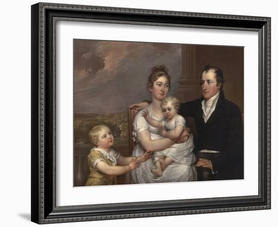 The Vernet Family, 1806-John Trumbull-Framed Giclee Print