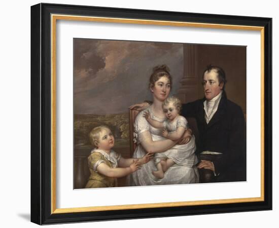 The Vernet Family, 1806-John Trumbull-Framed Giclee Print