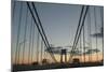 The Verrazano Bridge Double-Decker Suspension Bridge That Connects Staten Island and Brooklyn-Natalie Tepper-Mounted Photo