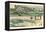 The Very Famous River Elbe-Willem Janszoon Blaeu-Framed Stretched Canvas