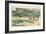 The Very Famous River Elbe-Willem Janszoon Blaeu-Framed Art Print