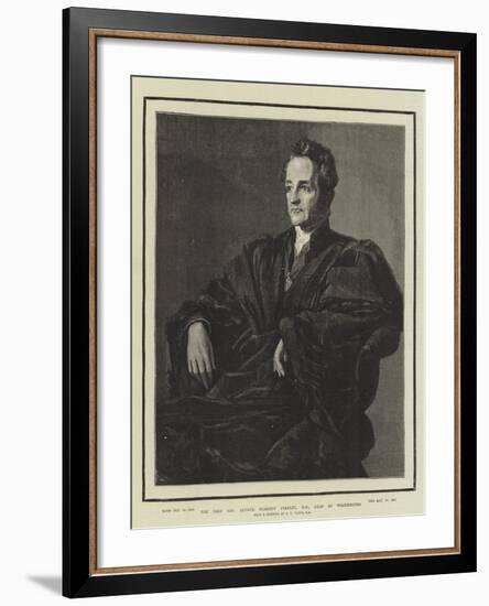 The Very Reverend Arthur Penrhyn Stanley, Dean of Westminster-George Frederick Watts-Framed Giclee Print