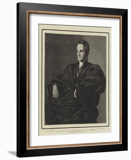 The Very Reverend Arthur Penrhyn Stanley, Dean of Westminster-George Frederick Watts-Framed Giclee Print