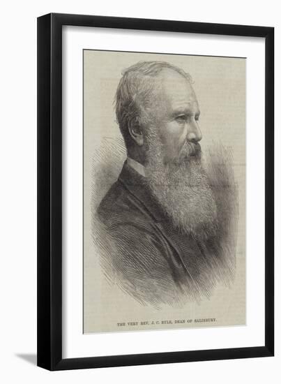 The Very Reverend J C Ryle, Dean of Salisbury-null-Framed Giclee Print