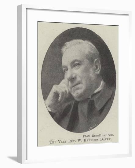 The Very Reverend W Harrison Davey-null-Framed Giclee Print