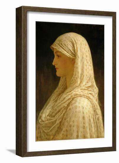 The Vestal, C.1882-83-Frederick Leighton-Framed Giclee Print