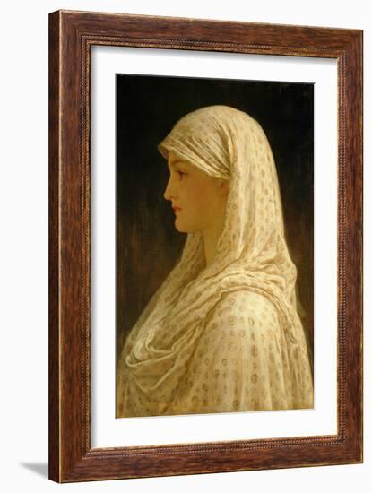 The Vestal, C.1882-83-Frederick Leighton-Framed Giclee Print