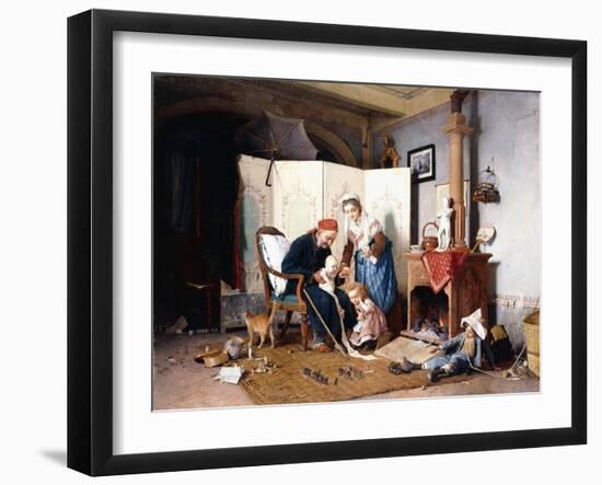 The Veteran, 1878-Gaetano Chierici-Framed Giclee Print