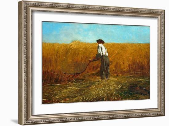 The Veteran in a New Field, 1865-Winslow Homer-Framed Giclee Print