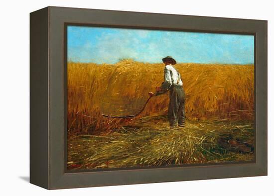 The Veteran in a New Field, 1865-Winslow Homer-Framed Premier Image Canvas