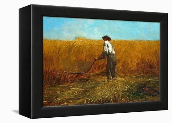 The Veteran in a New Field, 1865-Winslow Homer-Framed Premier Image Canvas