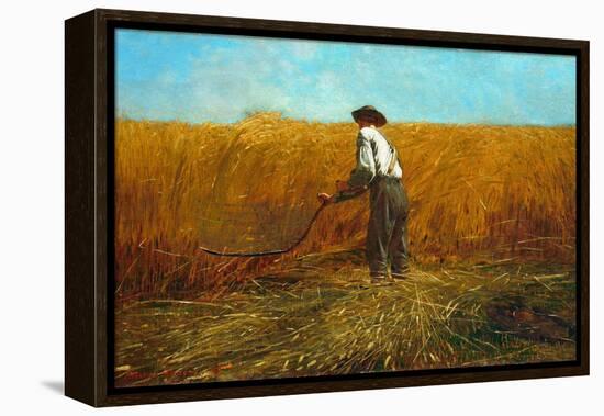 The Veteran in a New Field, 1865-Winslow Homer-Framed Premier Image Canvas