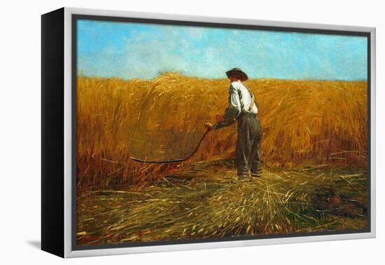 The Veteran in a New Field, 1865-Winslow Homer-Framed Premier Image Canvas