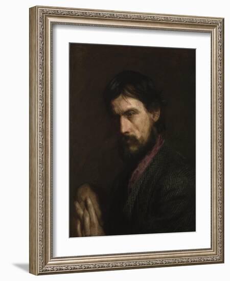 The Veteran (Portrait of George Reynolds), c.1885-Thomas Cowperthwait Eakins-Framed Giclee Print