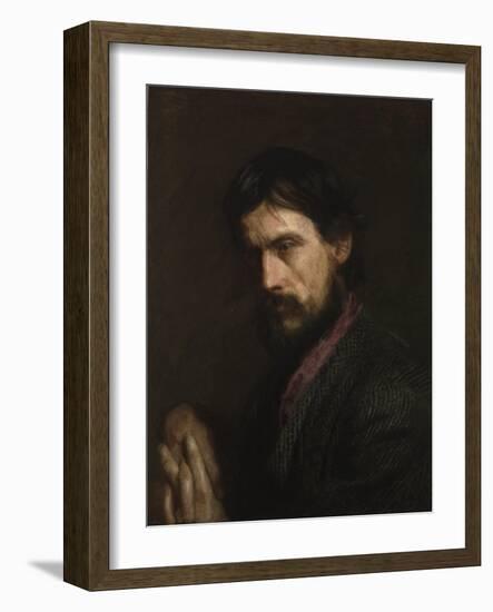 The Veteran (Portrait of George Reynolds), c.1885-Thomas Cowperthwait Eakins-Framed Giclee Print
